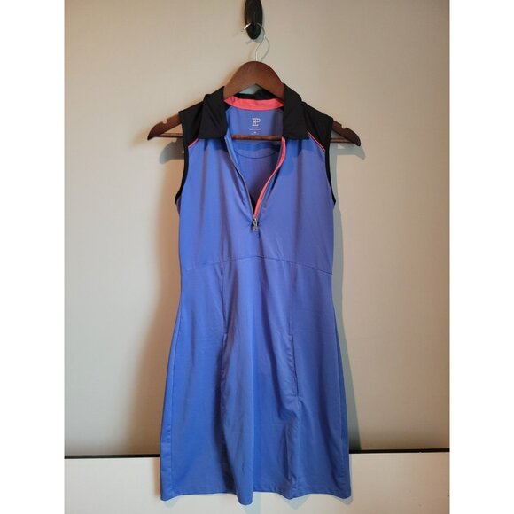 NWOT Golf Dress EP NY Size XS Color BlockPickleball Pockets - Picture 1 of 5